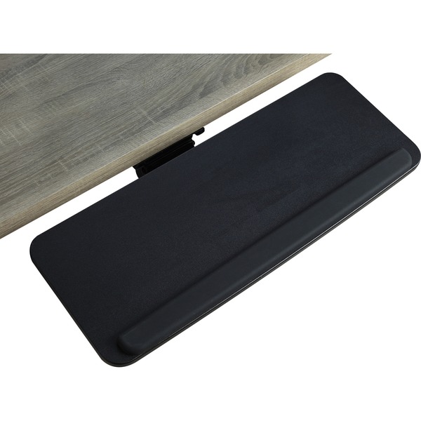 Lorell Universal Keyboard Tray, 5" Height x 10.9" Width, Black 99543